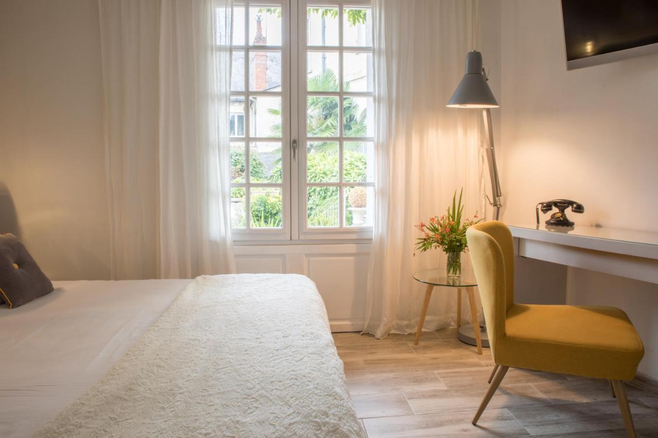 Hotel Le Plantagenet Chinon Exterior foto