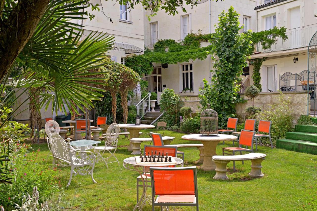 Hotel Le Plantagenet Chinon Exterior foto